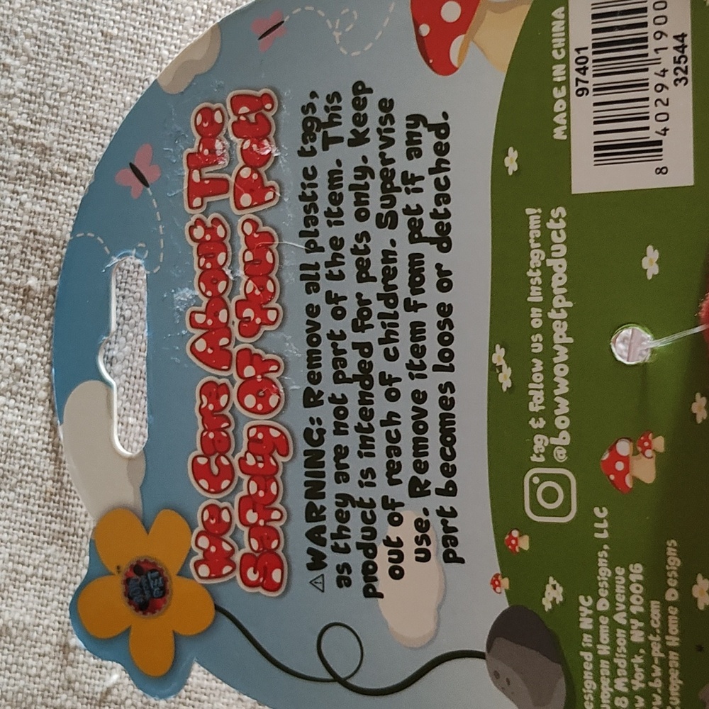 PETS: MUSHROOM 🍄 DOG TOY - Picture 7 of 7